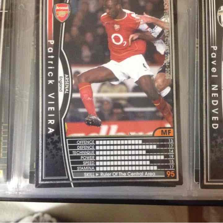 wccf  T.アンリ・P.ビエラ・C.セードルフ・E.ダービッツ