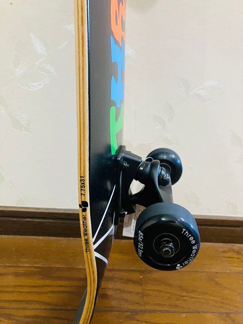 ☆美品☆Three Weather スケートボード 7.75x31 ムラスポ