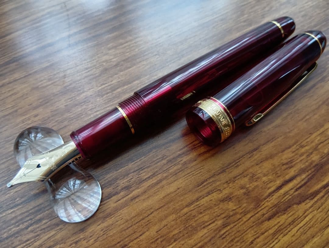 プラチナ万年筆 3776センチュリー コース（Cニブ） ブルゴーニュ