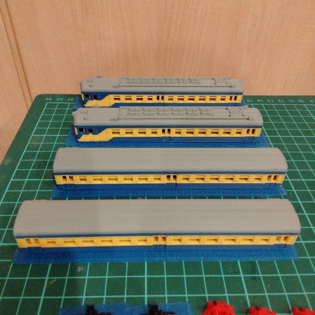 カザフスタン　ER22近郊電車　鉄道模型（Nゲージ）キット　4両セット