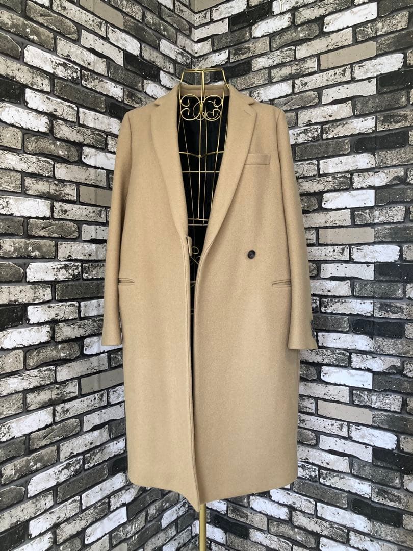良品✨THE RERACS ザリラクス チェスターコート キャメル