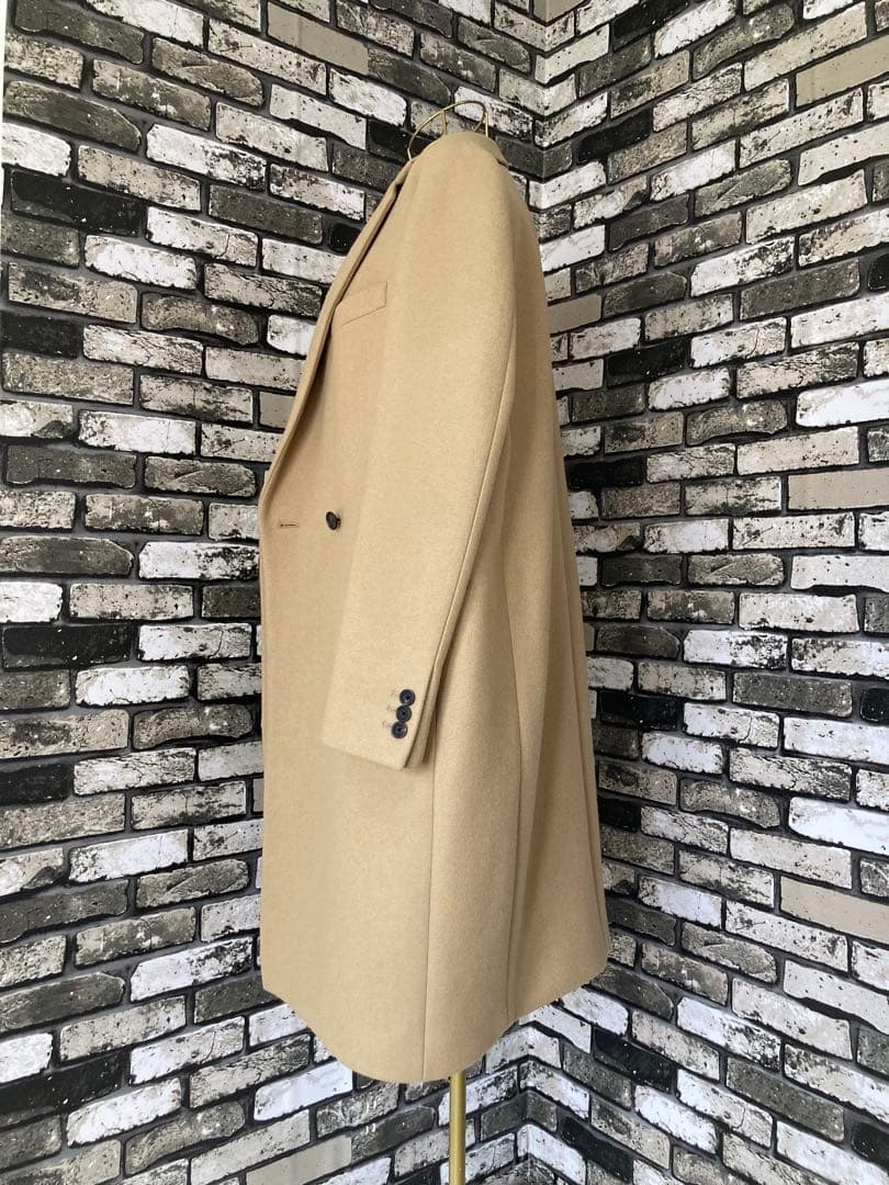 良品✨THE RERACS ザリラクス チェスターコート キャメル