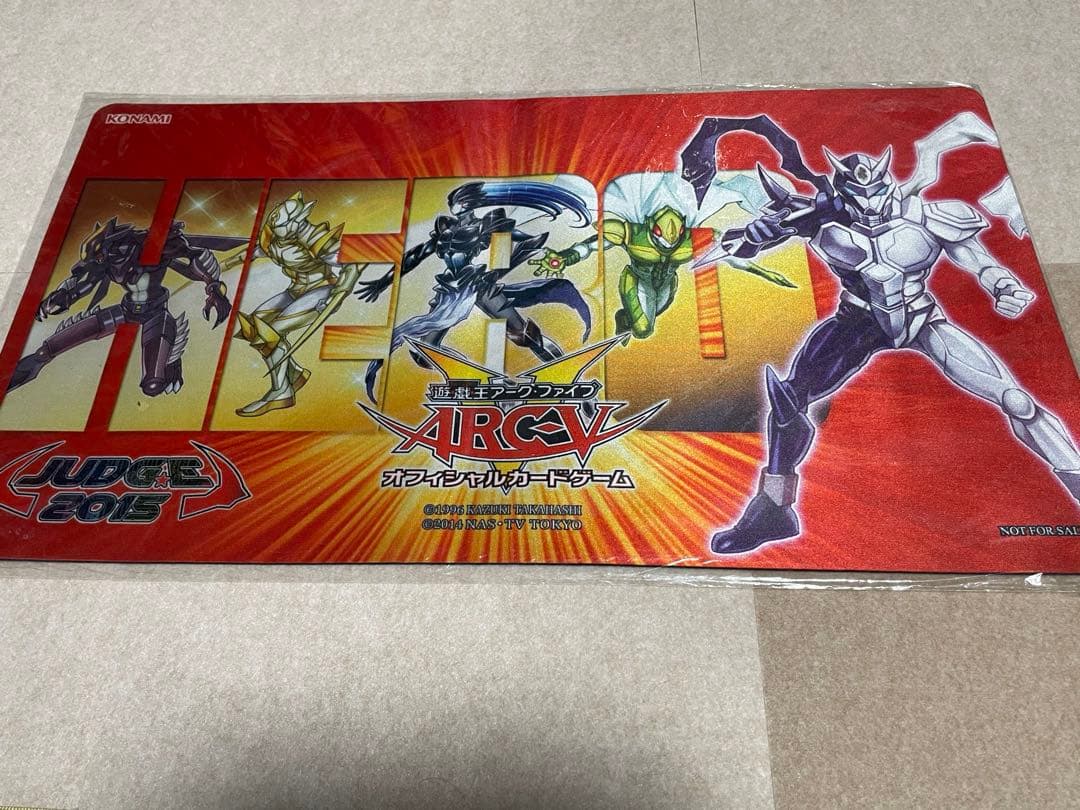 遊戯王 JUDGE 2015 HEROプレイマット