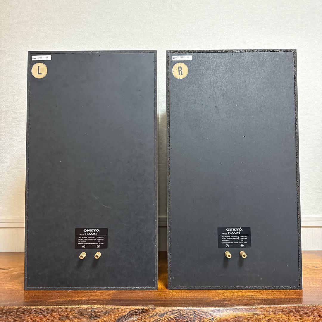 【希少】ONKYO D-66RX ペアスピーカー 3WAY ヴィンテージ