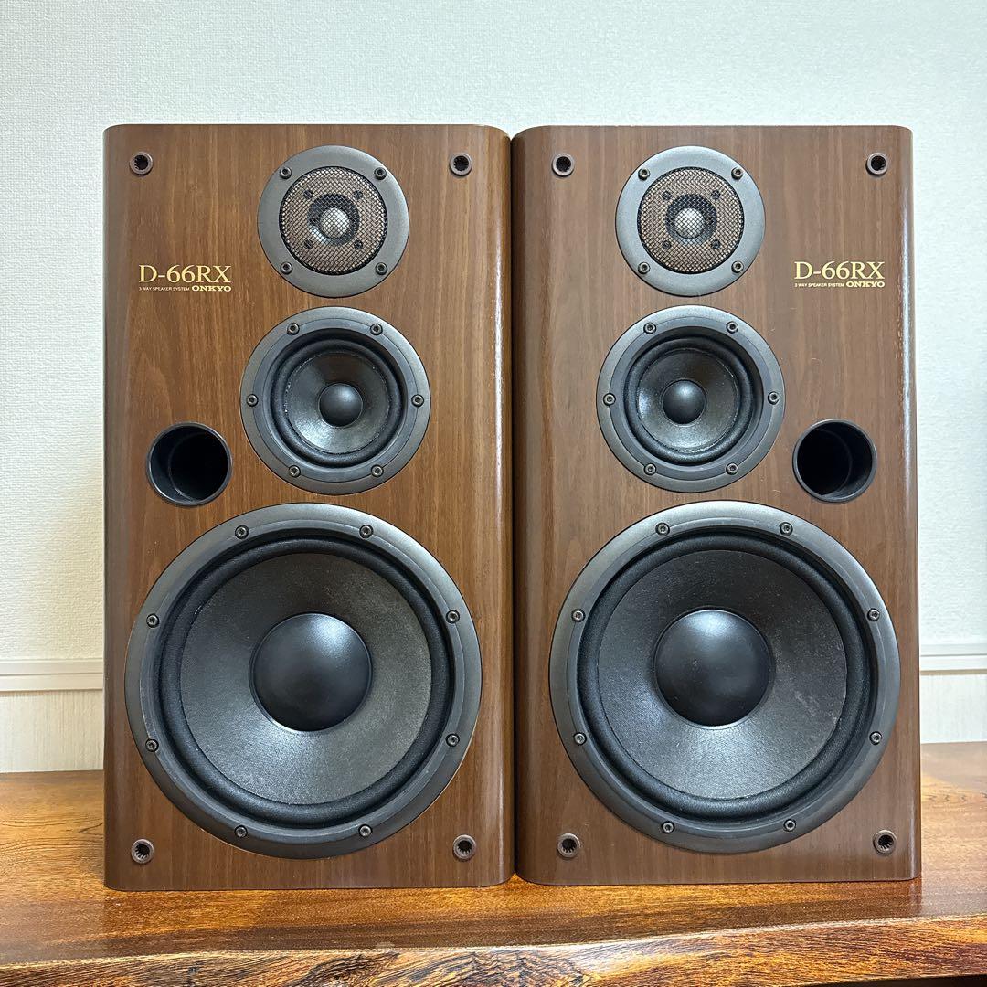 【希少】ONKYO D-66RX ペアスピーカー 3WAY ヴィンテージ