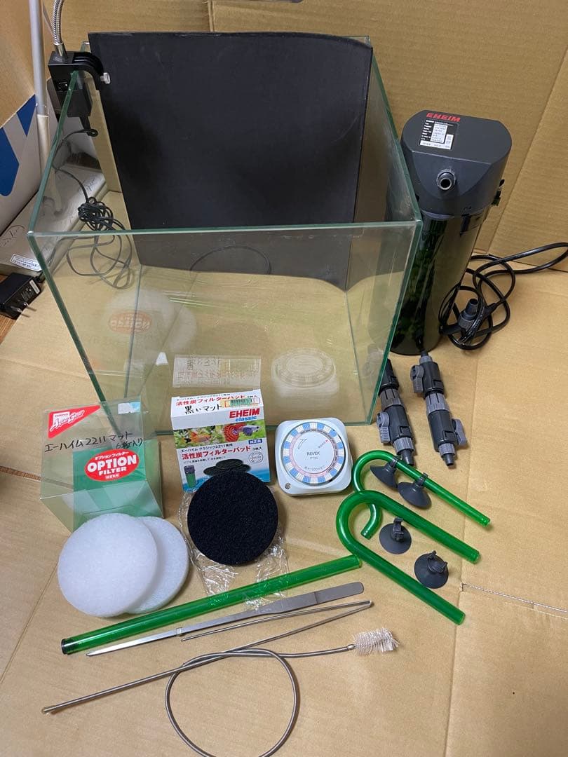 EHEIM2211 GEX30cmガラス水槽セット　その他