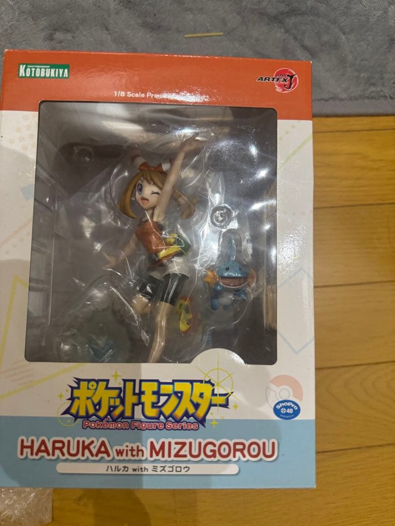 【新品未開封】ポケットモンスター ハルカwithミズゴロウ ARTFX 色紙付き