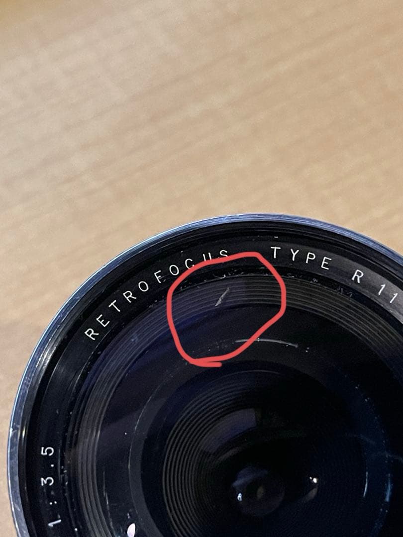 P.Angenieux Paris 28mm F3.5 R11 EF マウント