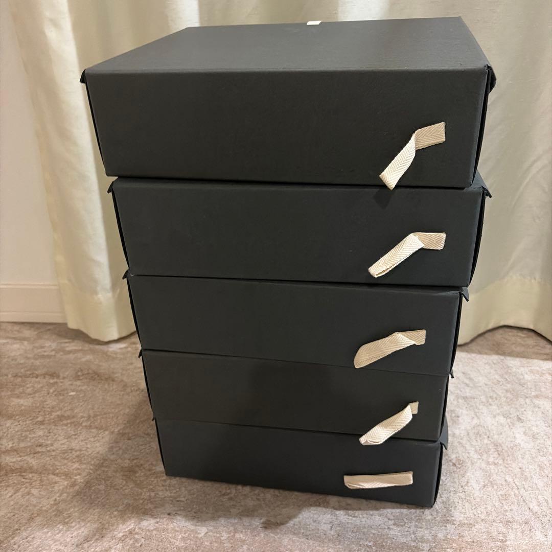 未使用 Found Muji コシャー箱 5個セット