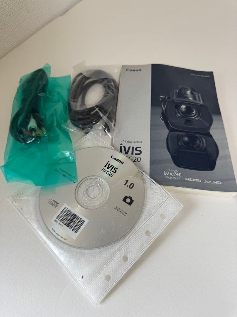 Canon HF G20 & 広角レンズ、魚眼レンズetc