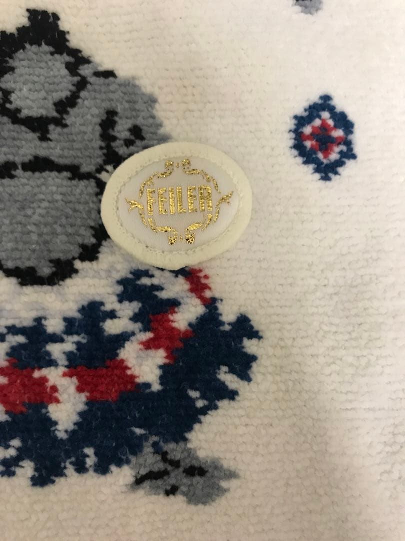 フェイラー　両国国技館限定　力士タオル　巾着　中古　レア