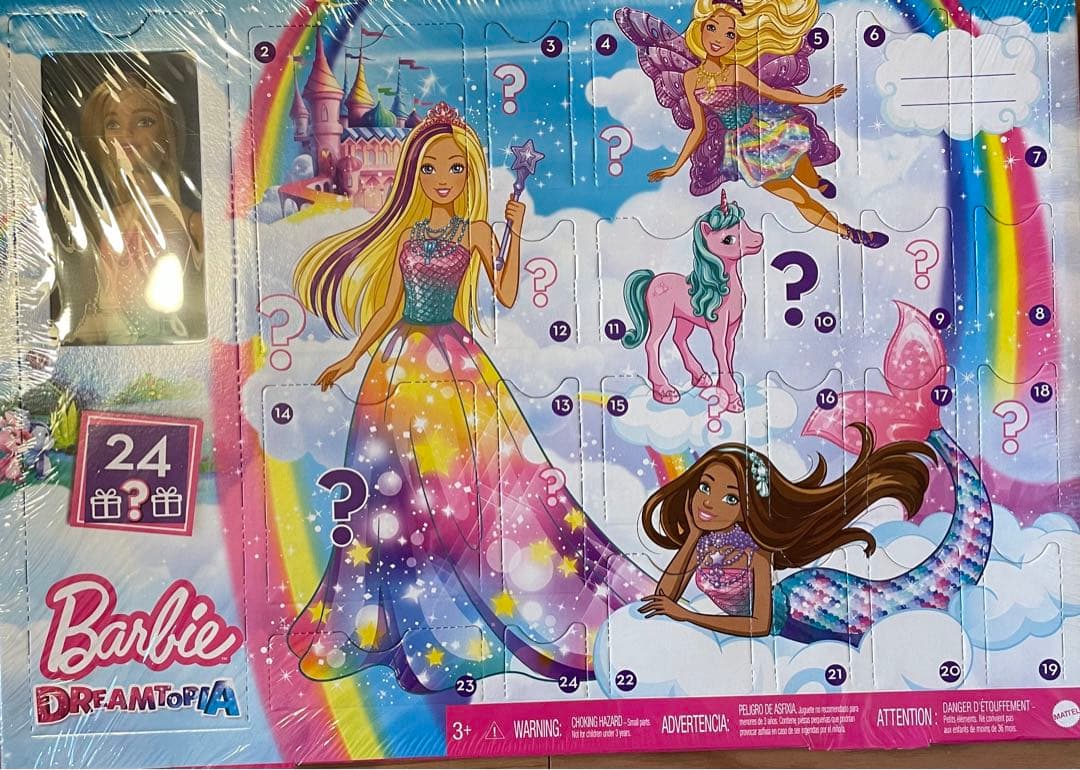 大人気バービー　ラスト1点！Barbie アドベントカレンダー ドリームトピア