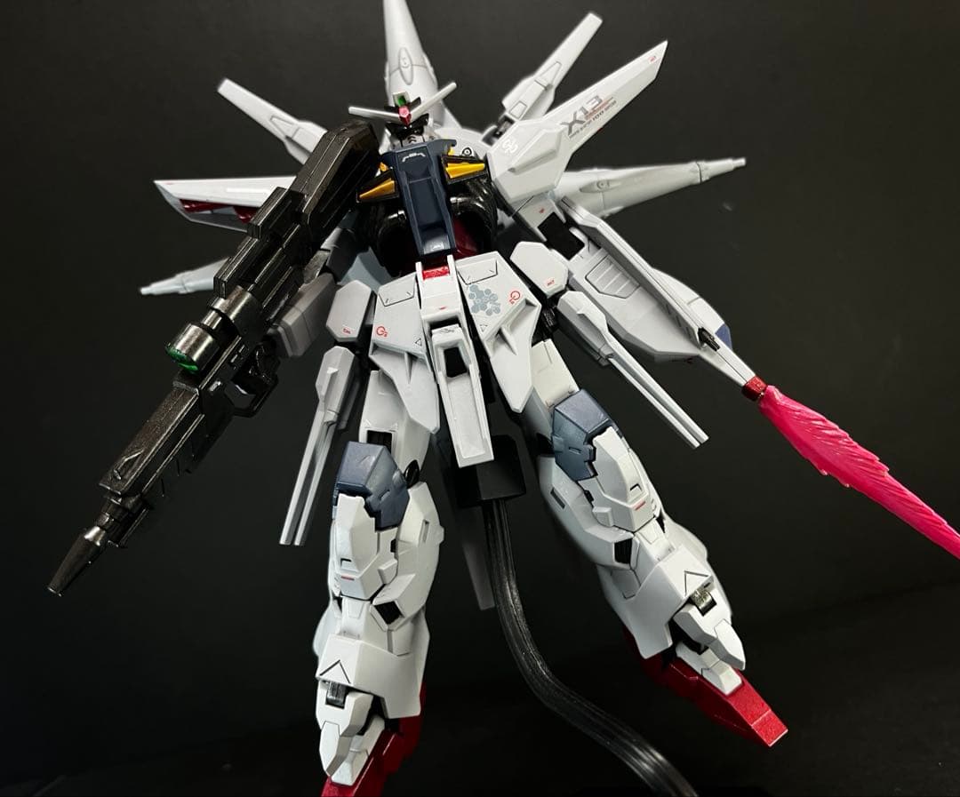 改造ガンプラ　全塗装完成品　hgプロヴィデンスガンダム