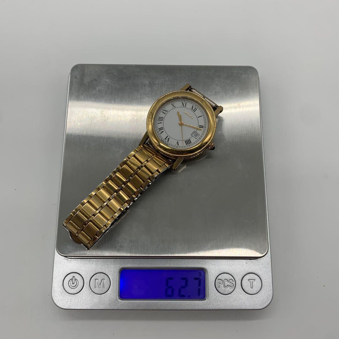 【稼働/希少】グッチ 腕時計 7200M ローマン デイト メンズ クォーツ