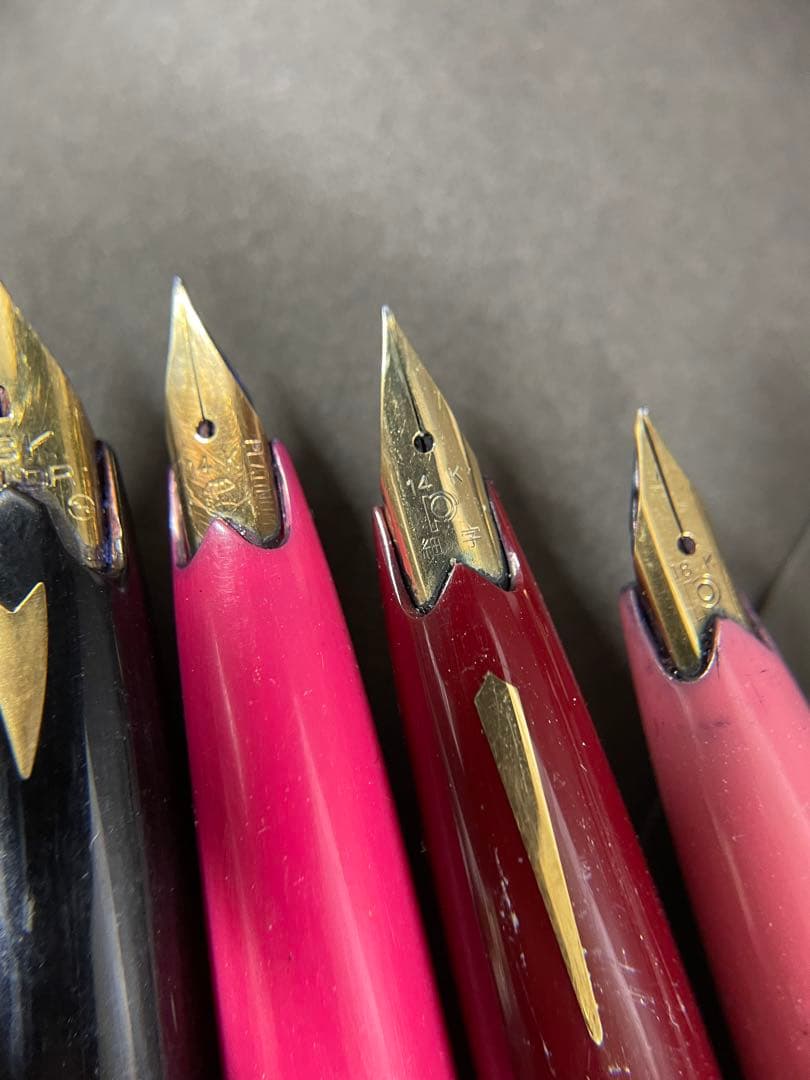 CROSS SHEAFFER 14K 18K万年筆ボールペンまとめ売り15本以上