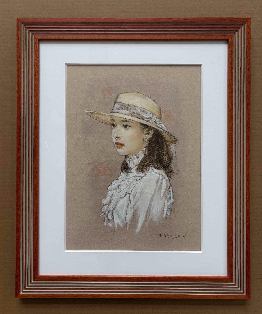 (A0022)長尾浩一「リボンの帽子」