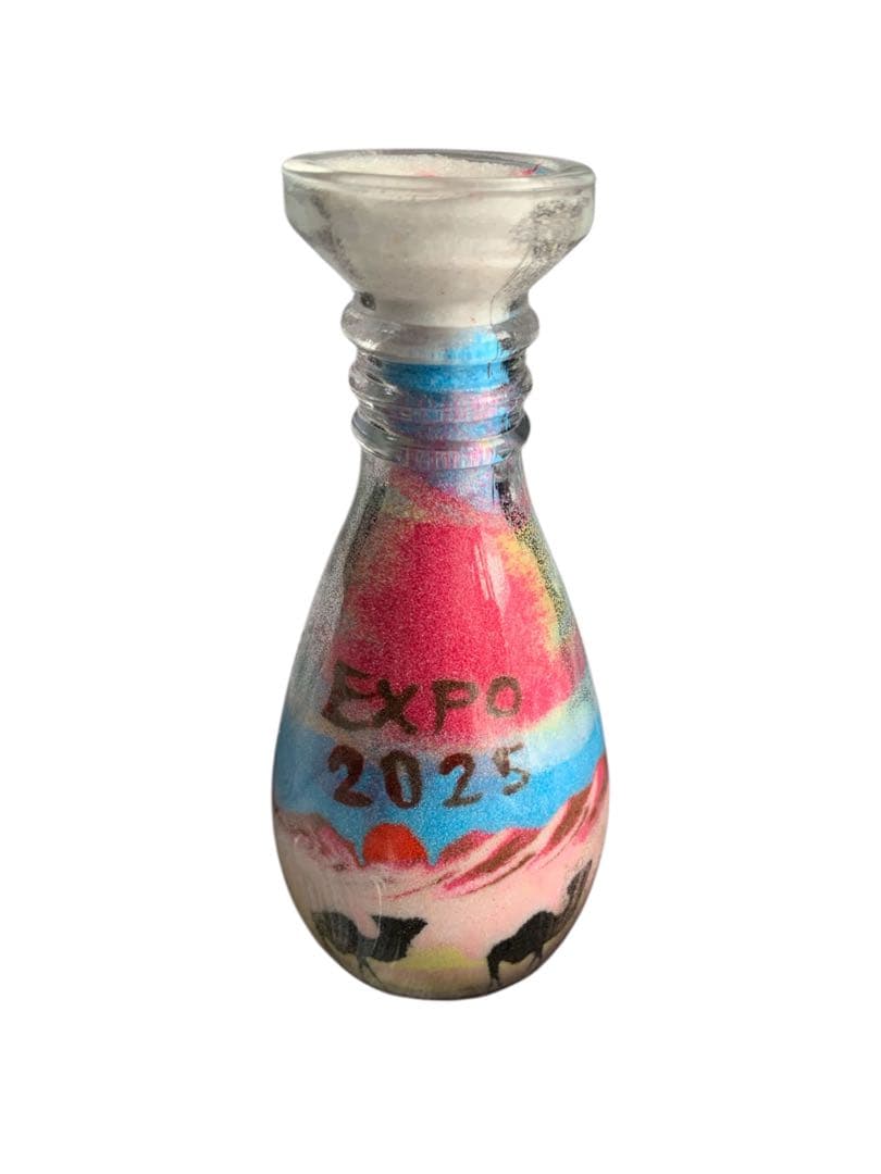 大阪万博 2025 会場限定　ヨルダン　サンドアート　パビリオン　砂漠　砂