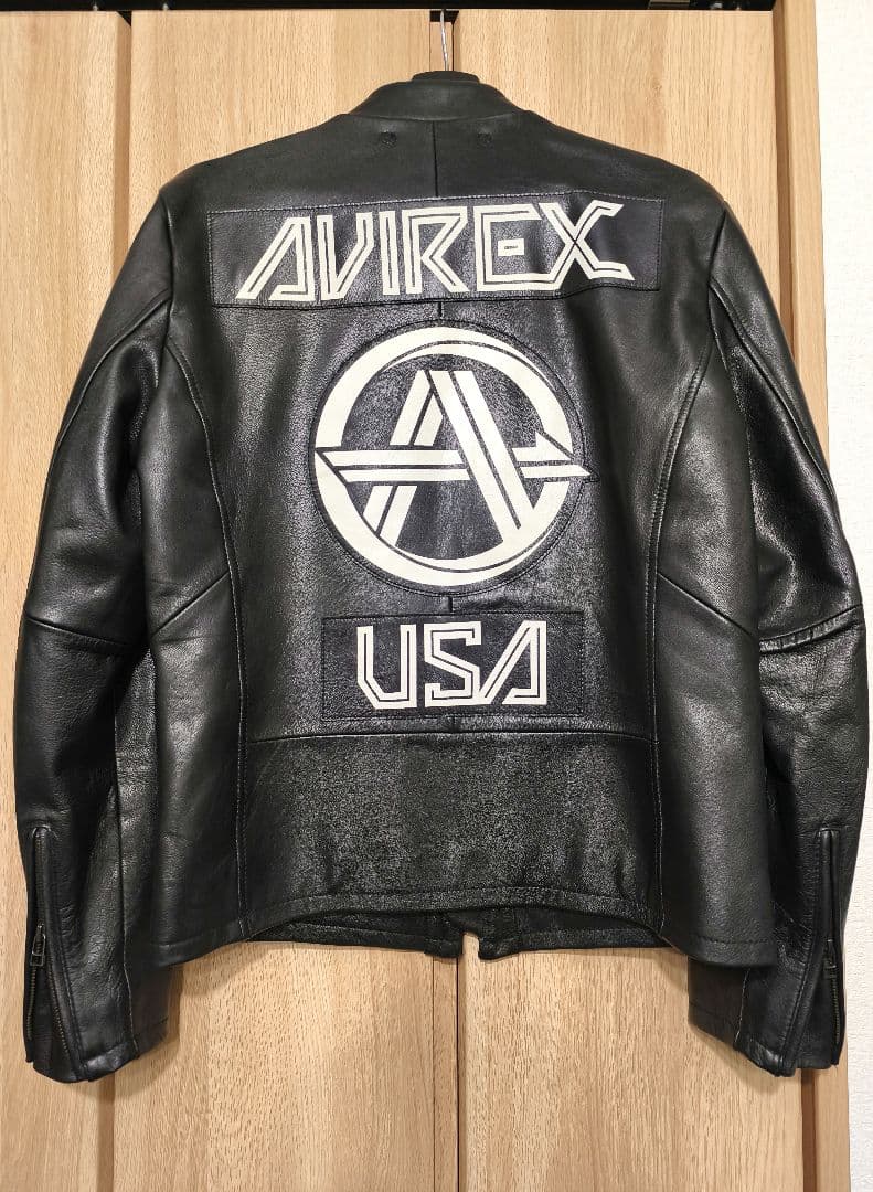 ⭐️最終価格 超美品⭐️AVIREX レザー シングルライダースジャケット