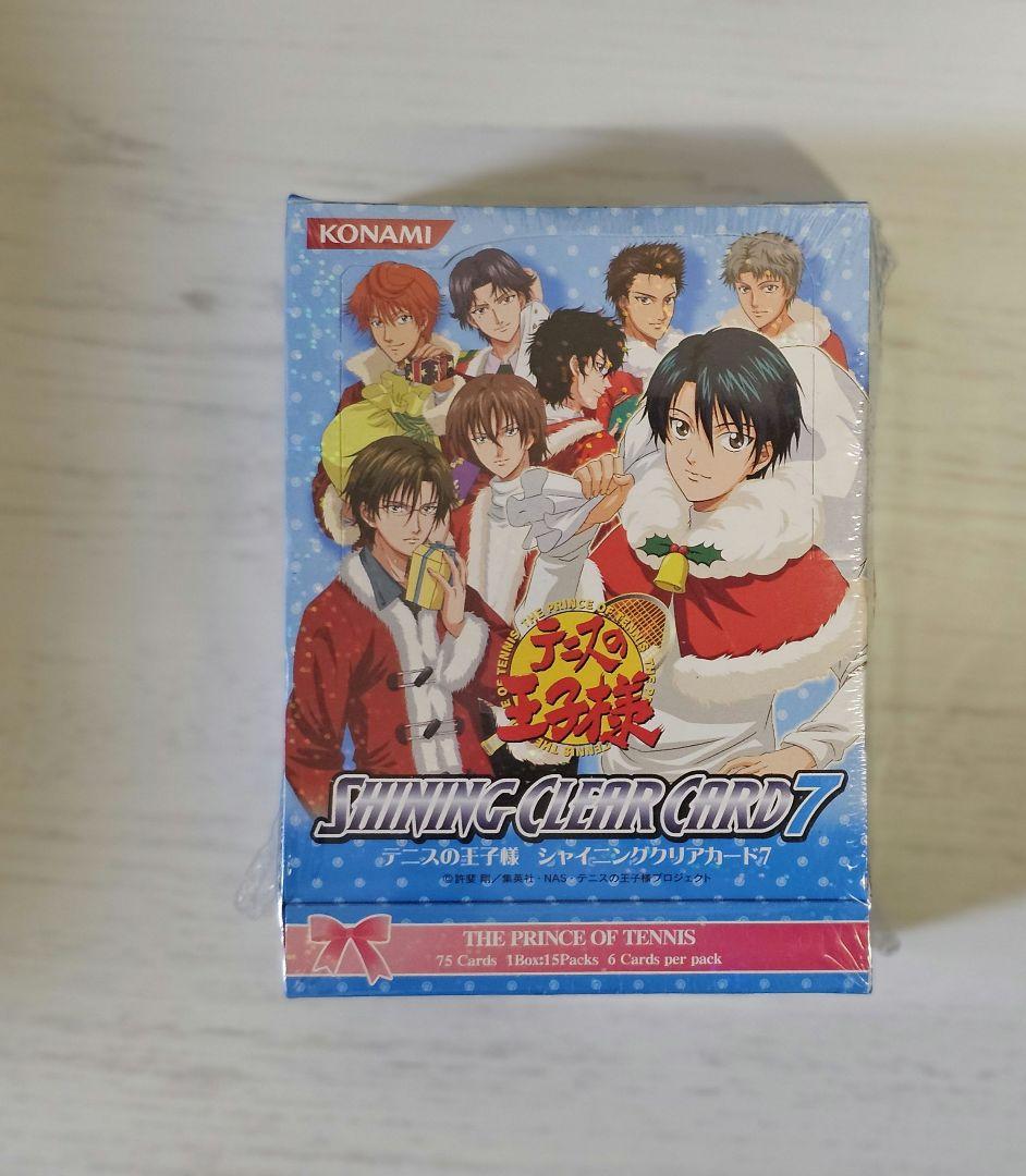 テニスの王子様　シャイニングクリアカード7　未開封BOX