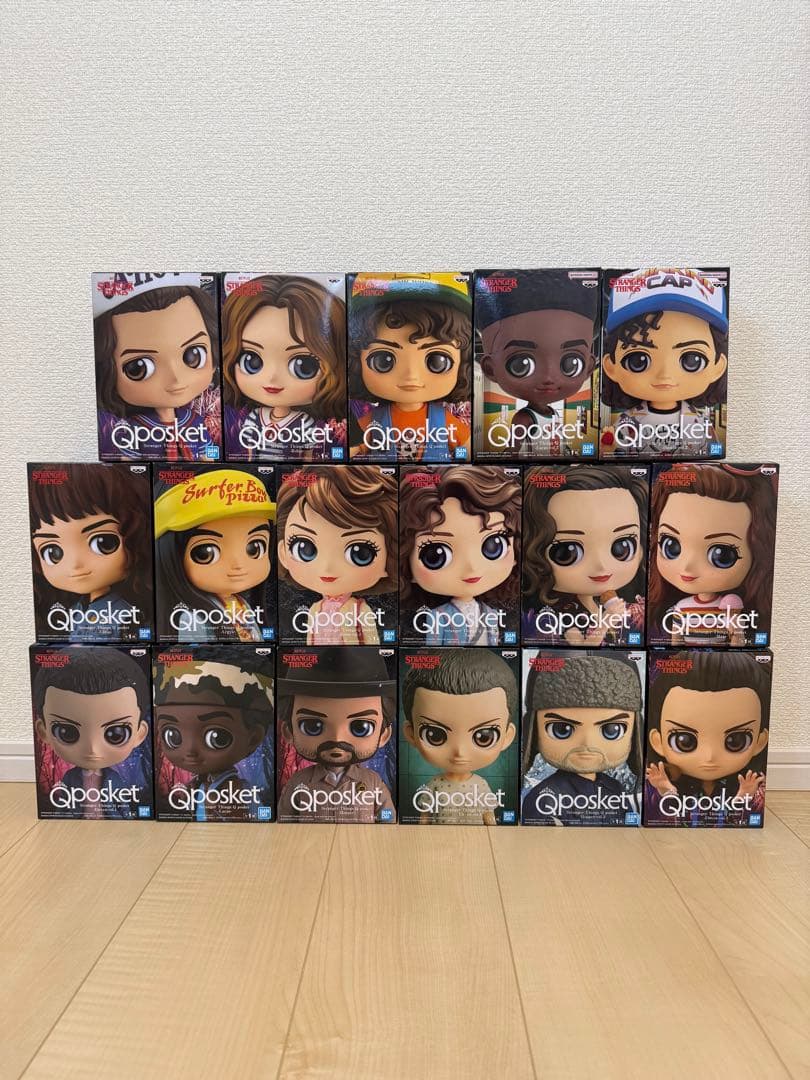 a*k様 ストレンジャーシングスQposket フィギュアコンプセット