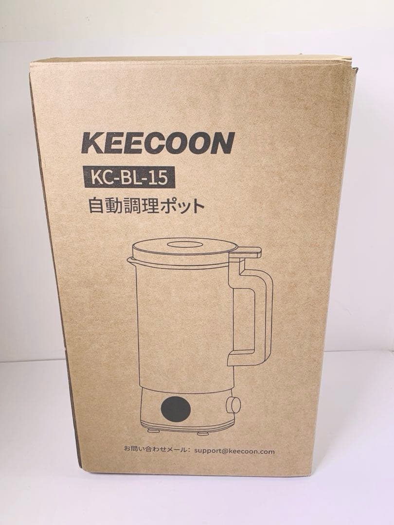 【新品】KEECOON 豆乳メーカー 自動調理ポット 加熱式ミキサー 大容量1L