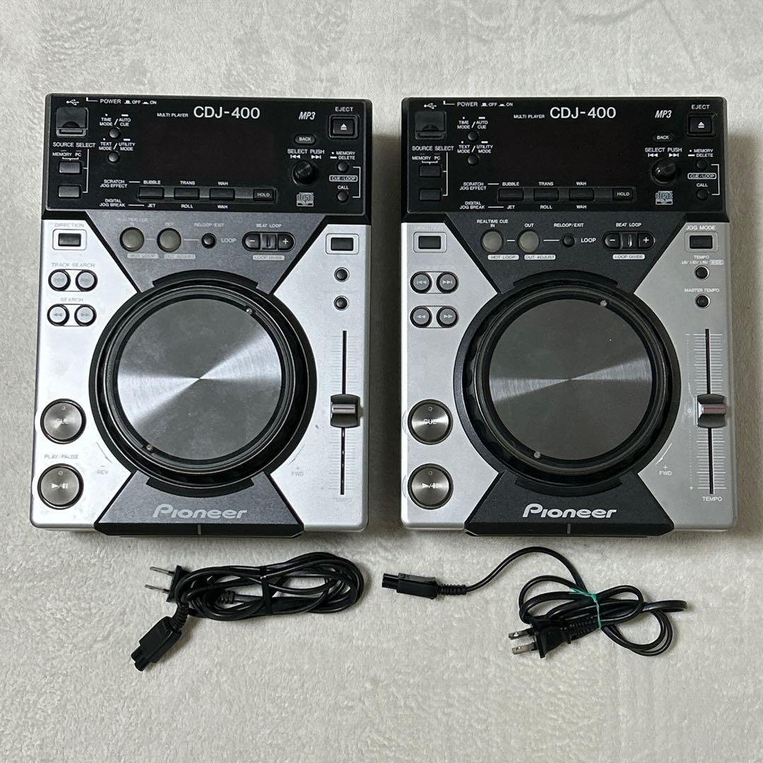 PIONEER パイオニア CDJ-400 2台セット DJマルチプレーヤー