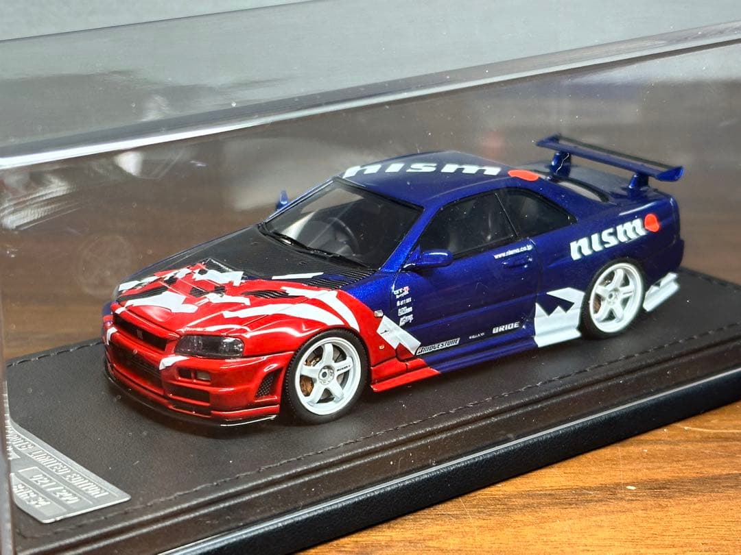 イグニッションモデル 1/43 スカイライン GT-R R34 TAS