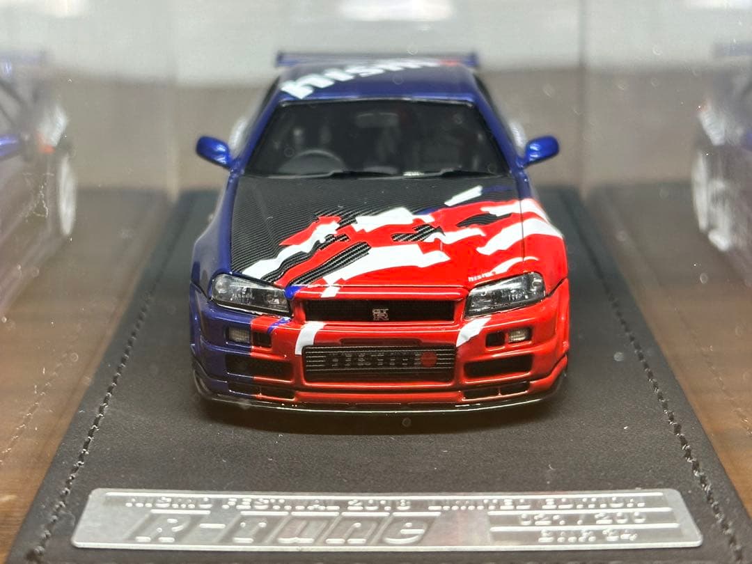 イグニッションモデル 1/43 スカイライン GT-R R34 TAS