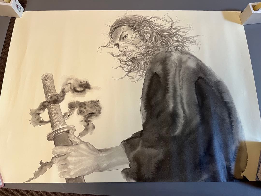 バガボンド　井上雄彦　最後のマンガ展　ポスター