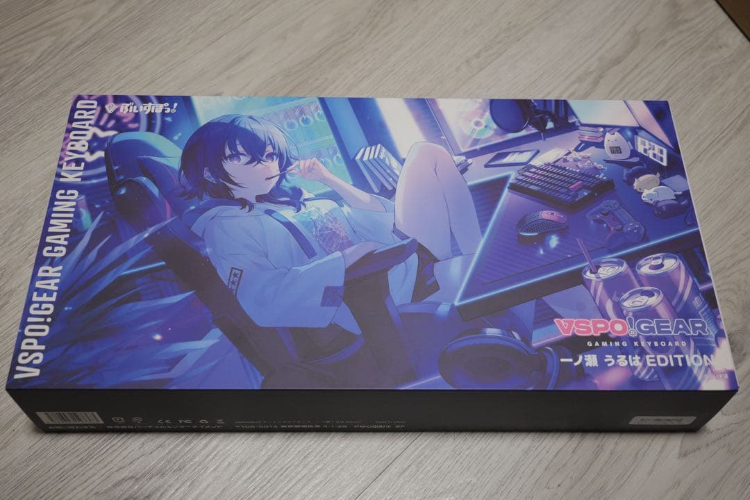 VSPOGEAR ゲームキーボード 一ノ瀬うるは ぶいすぽ