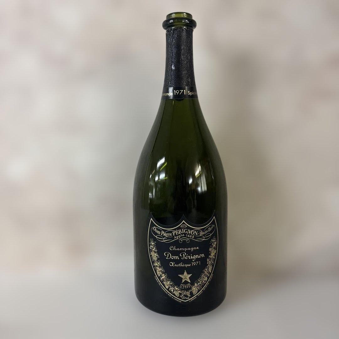 Dom Pérignon 1971 シャンパン箱と空き瓶　⑧