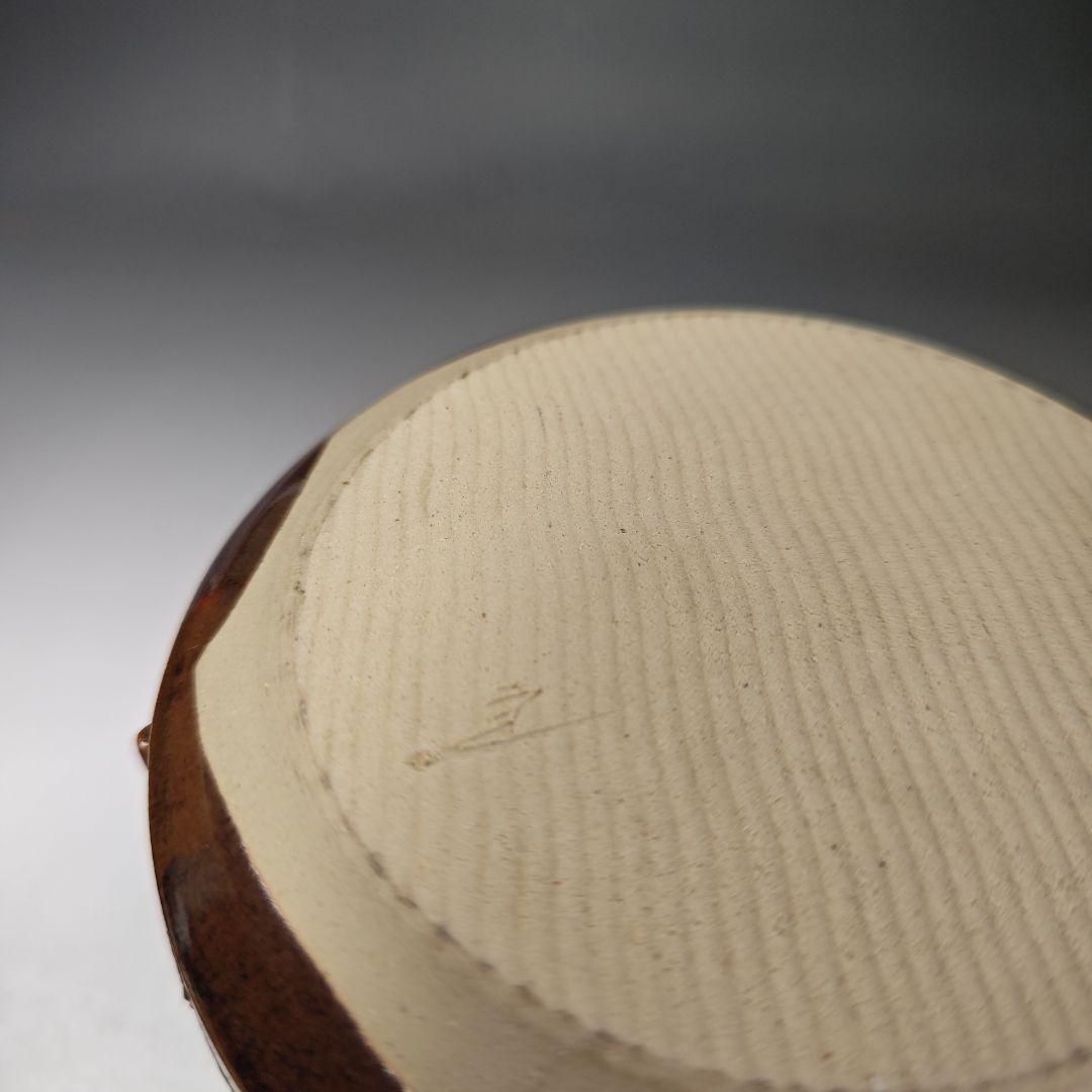 イ606 水指『桶谷定一作』『高取手　水指　共箱』茶道具