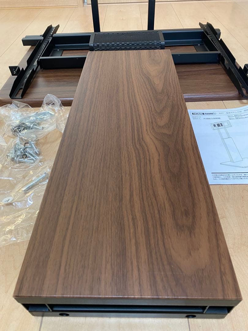 ホームテイスト ロー固定式 壁寄せテレビスタンド 32〜60インチ対応