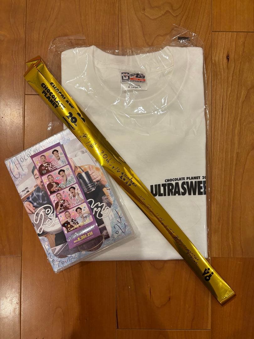 限定Tシャツ・DVD チョコレートプラネット ULTRASWEETGALAXY