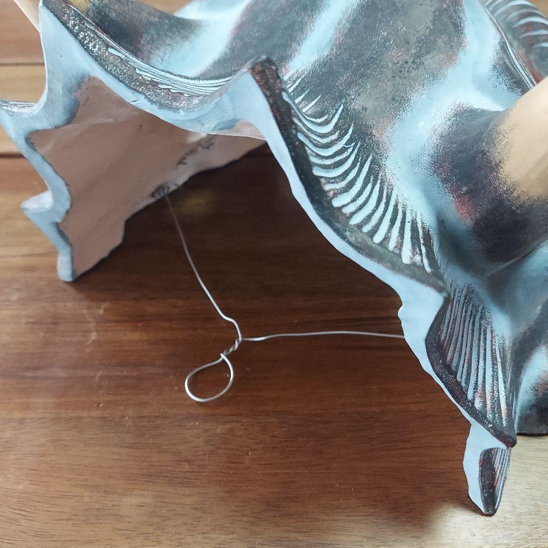 神代人形工房　中島技芸　鬼瓦　鬼面