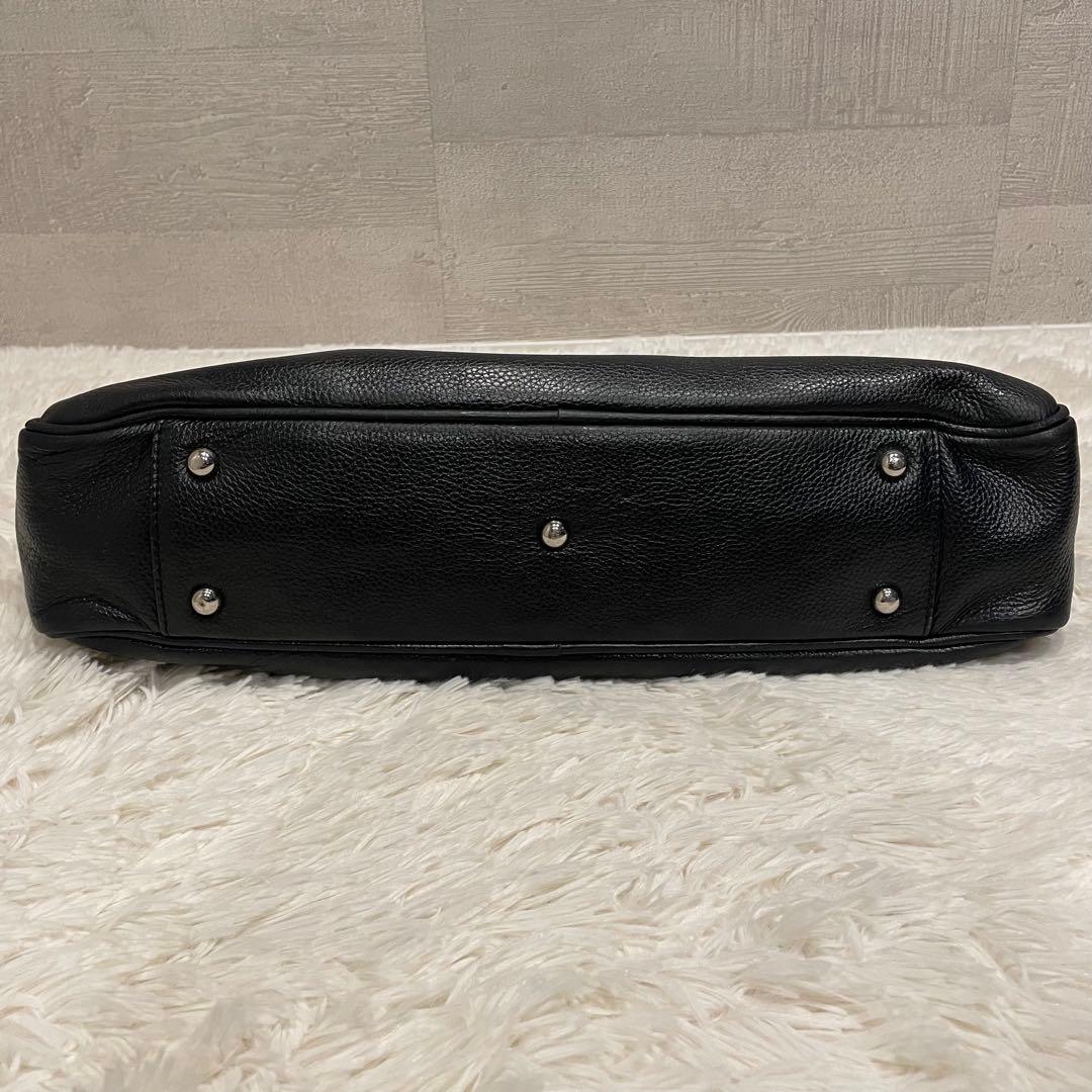 ユナイテッドアローズ 2way メンズ ビジネスバッグ ブラック チャーム付き