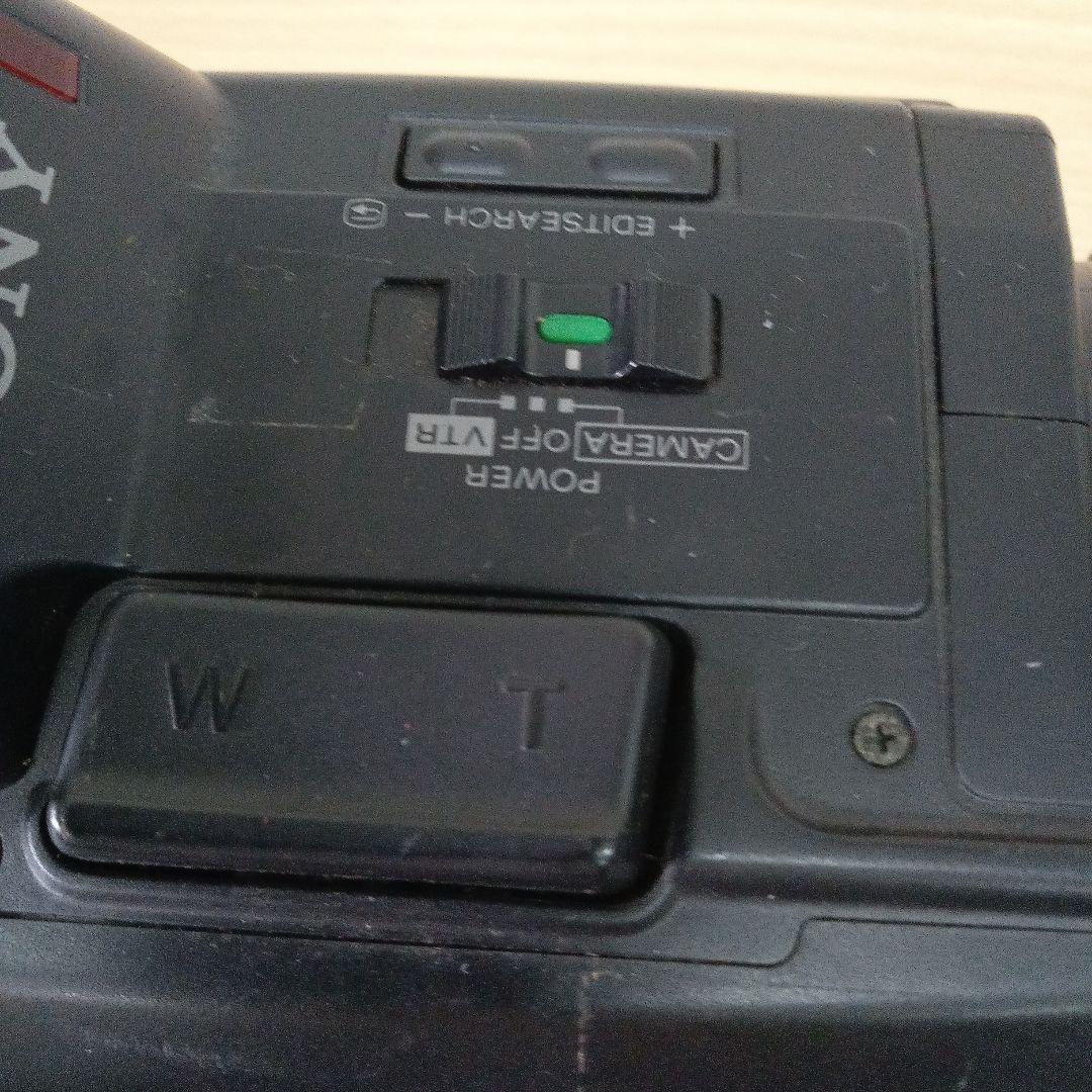 ジャンク品　SONY Handycam video Hi8 本体　通電確認済