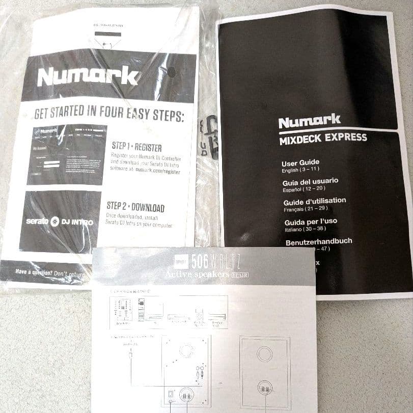 Numark ヌマーク ニューマーク　Mixdeck Express