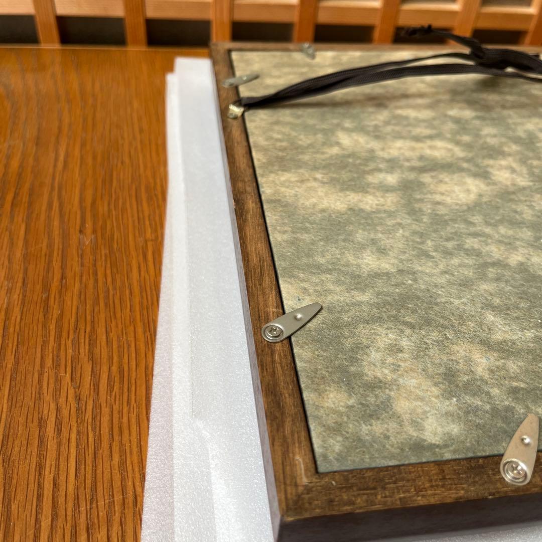 京焼　陶あん　桜の陶額