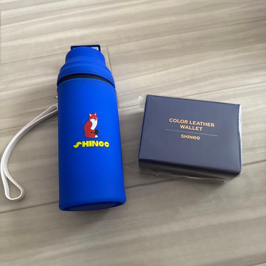 SHINee 韓国 公式グッズ レザーカラーウォレット アンブレラ 傘