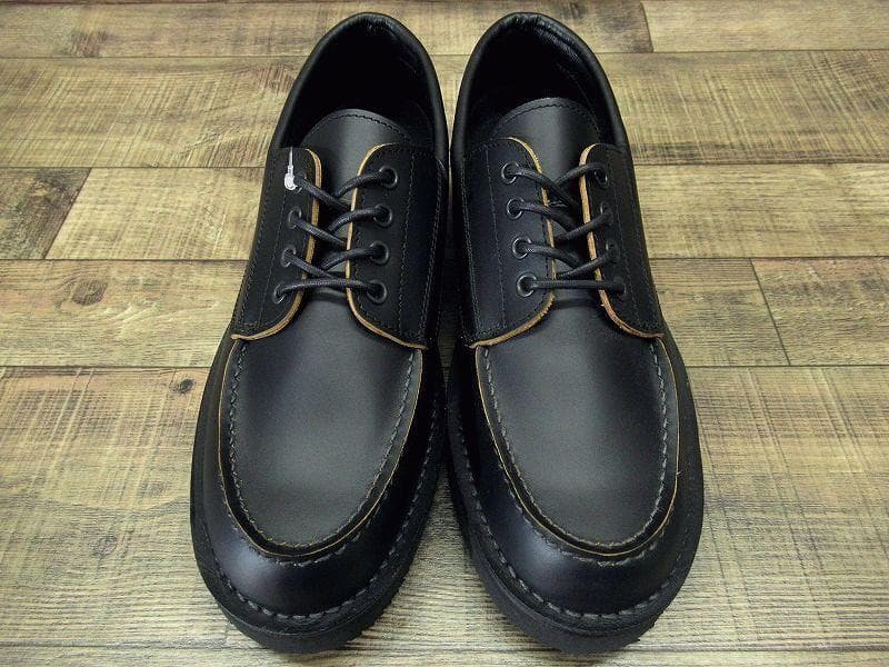 専用　ダナー ブローガン 茶芯 モカシン レザー シューズ 黒 25.5 ②