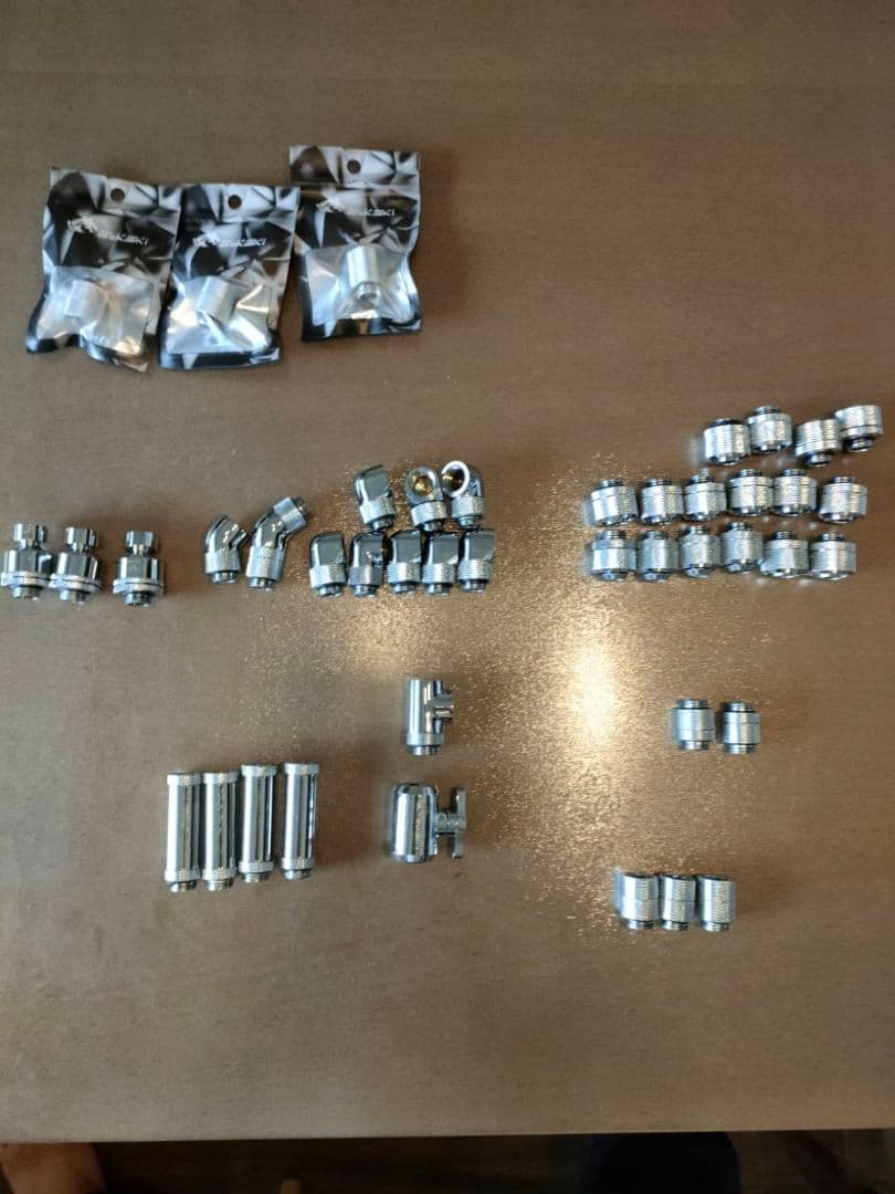 Bykski・Barrow各種ジョイント