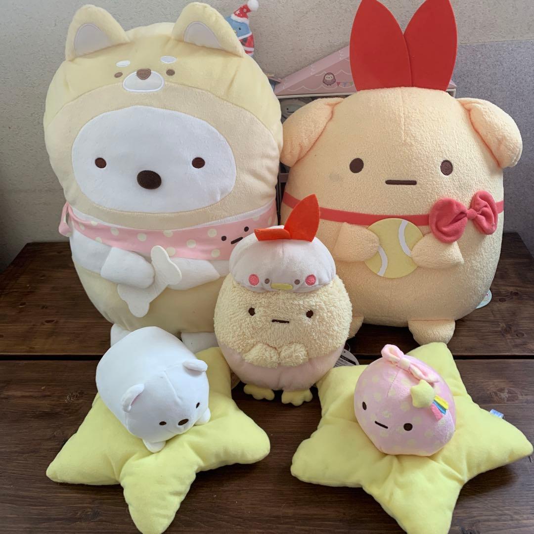 すみっコぐらし　タグ付きてのりぬいぐるみ ぬいぐるみ　ハウス他　まとめ売り
