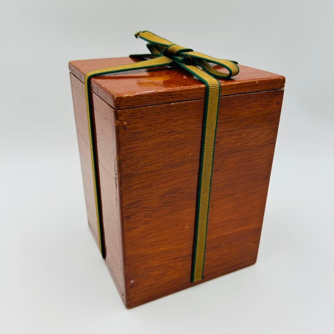 【和田瑾斎　鵬雲斎大宗匠書付　菊桐蒔絵　大棗】茶道具　漆器　骨董　共箱　二重箱