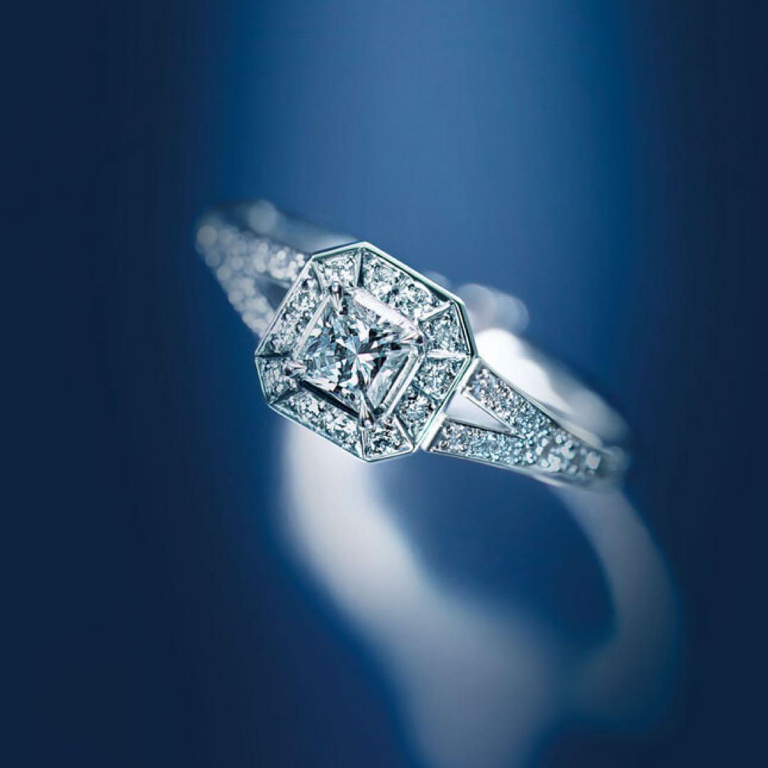 ヴァンドーム青山 Pt950 0.332ct VVS2 保証書・箱付 7号