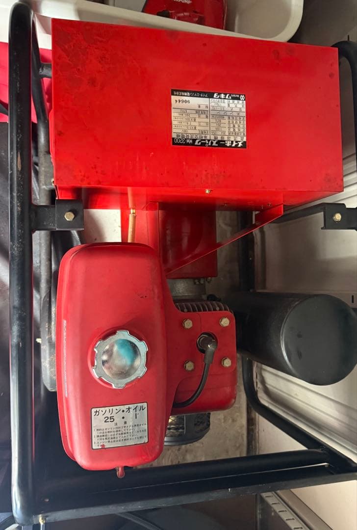 引き取り限定　北海道　道北　メイホーウィルダ―溶接機　発電機MW-3200