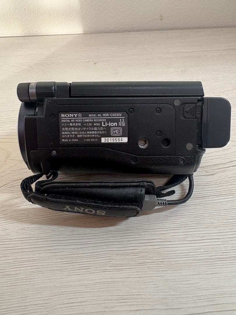 SONY HDビデオカメラ 本体　HDR-CX630V