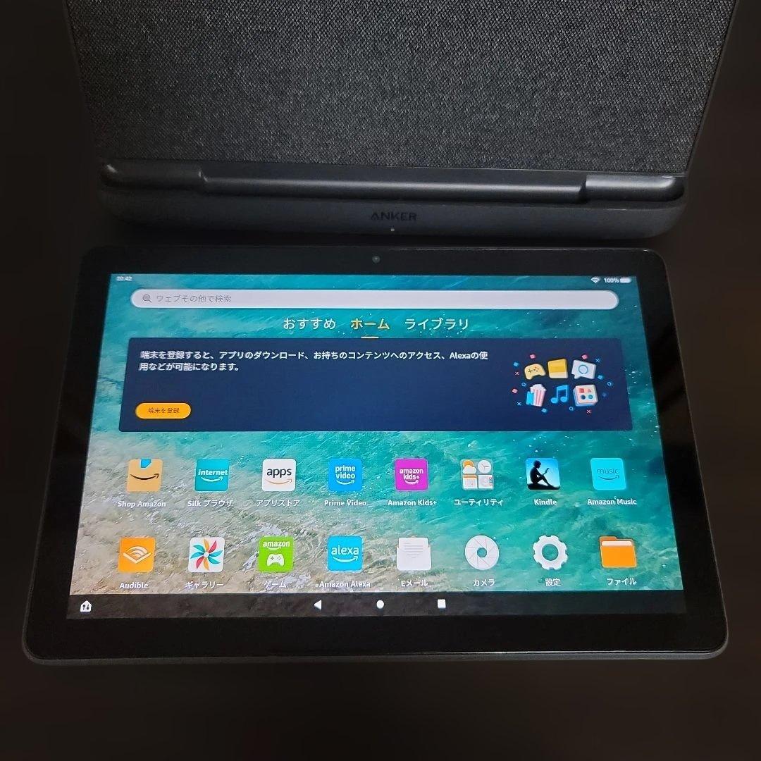 FIRE HD 10 Plus 10インチタブレット 充電スタンド付き