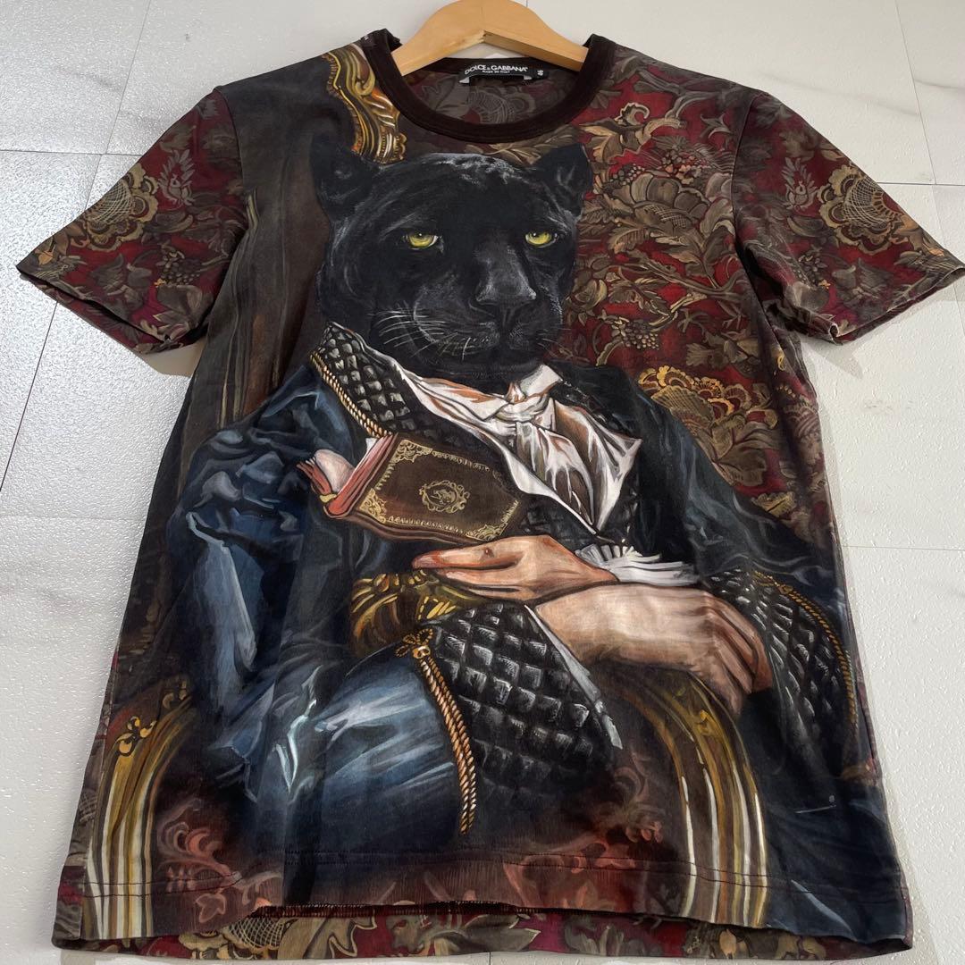 入手困難✨ ドルチェアンドガッバーナ ヒョウ 柄シャツ メンズ 総柄 コットン