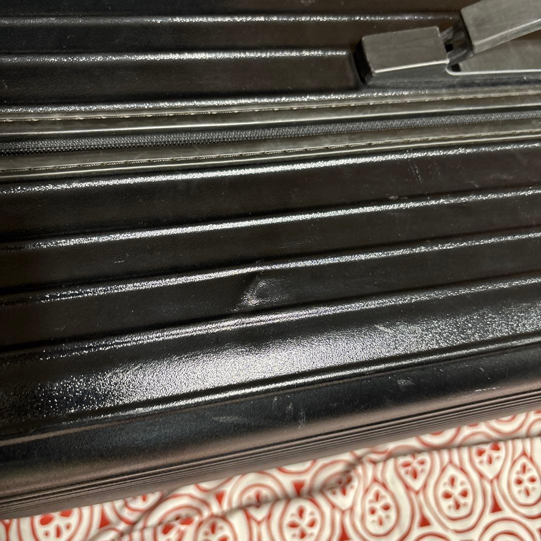 【破損】RIMOWA リモワ　サルサ　マットブラック スーツケース　4輪　87L